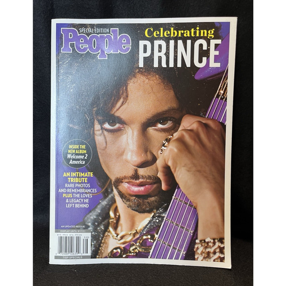 Celebrating PRINCE Special Edition People Magazine An Intimate Tribute 2019 - Picture 1 of 10